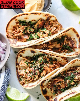 The Perfect Slow Cooker Shredded Chicken Tacos Recipe