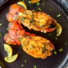 Air Fryer Lobster Tails with Lemon-Garlic Butter