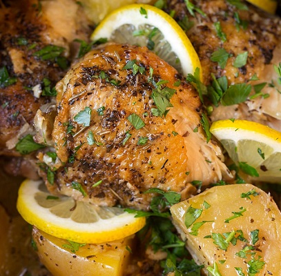 Slow Cooker Chicken Legs and Thighs Recipe